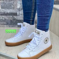 Botas Converse Sintética Beige Unisex
